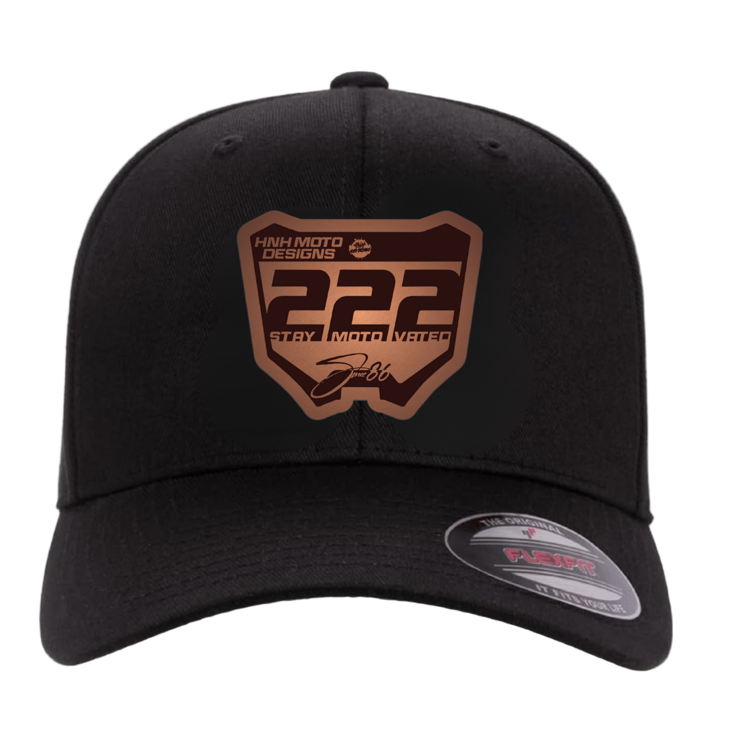 HnH Moto Leather Patch Limited Edition Snapback