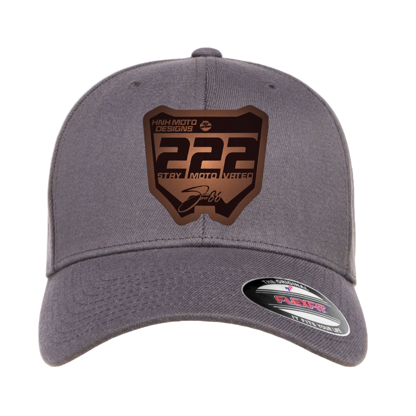 HnH Moto Leather Patch Limited Edition Snapback