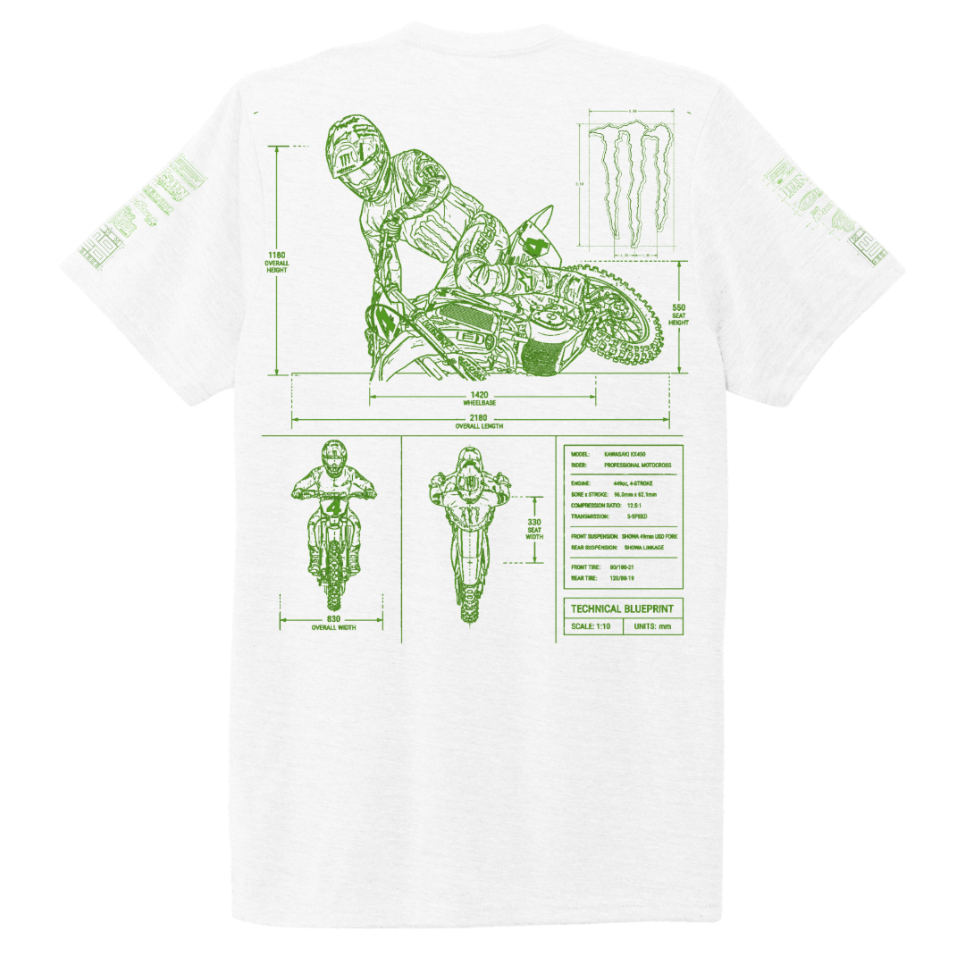 #4 Blueprint T-Shirt
