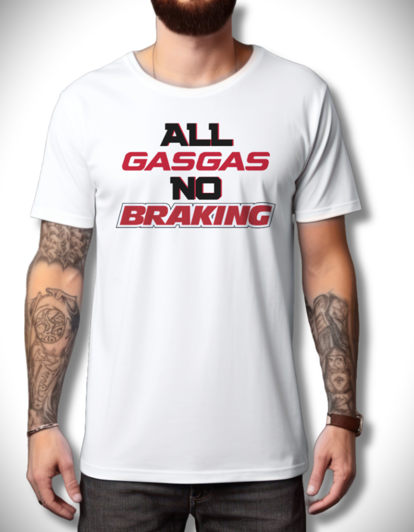 All Gas No Brakes Tee ( 3 colors )