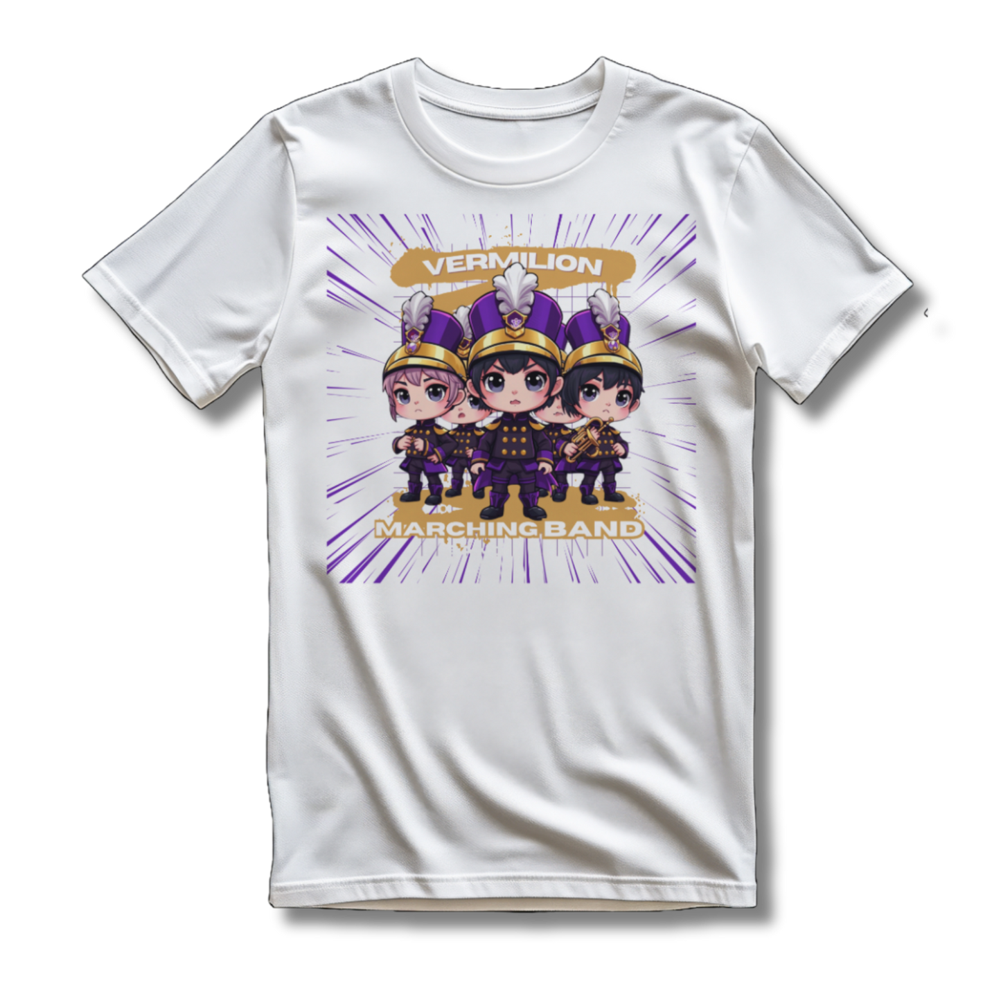 Cartoon Band Tee