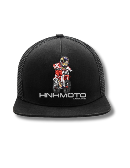 Youth HnH Moto #2 Trucker Snap back Hat