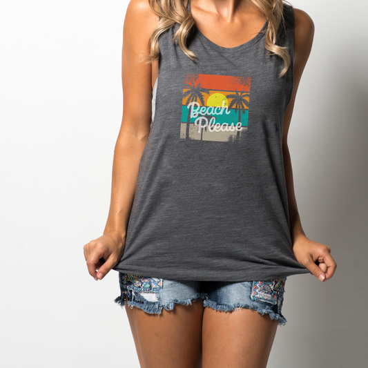 Beach Please Tank Top