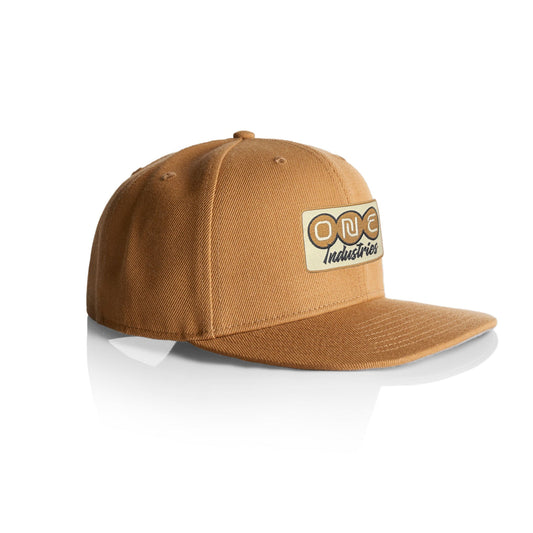ONE IND HAT PATCH CAMEL