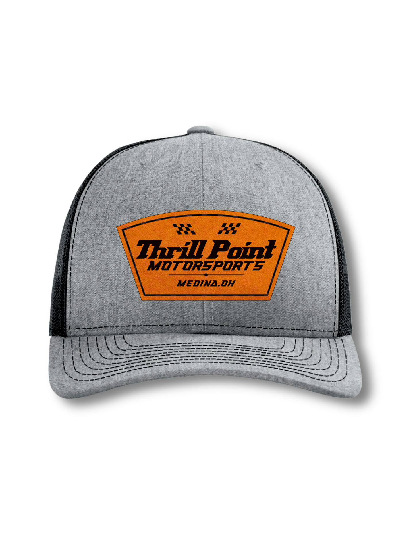 TPMS Leather Badge Snap back