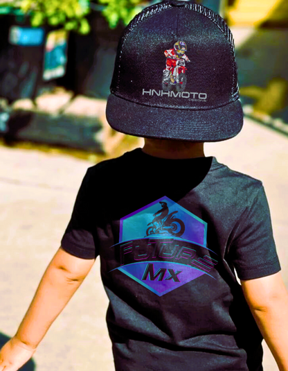 Youth HnH Moto #2 Trucker Snap back Hat