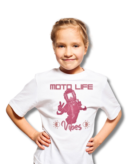 MOTO-VIBES GIRLS TEE