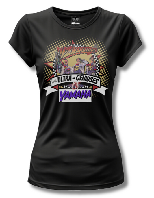 Womens Yz-warriors Vintage Comic Tee