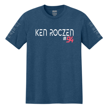 #94 Blue Print T-shirt