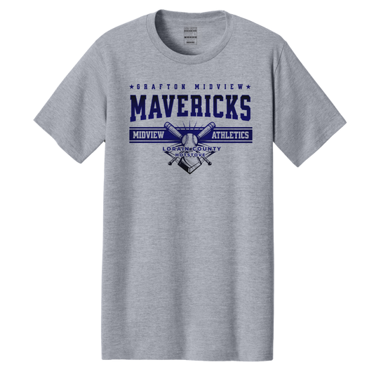 MAVERICK’S CLASSIC GREY TEE