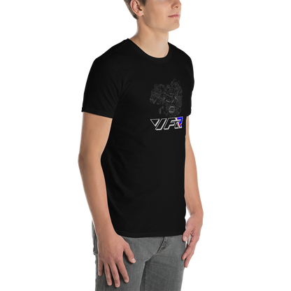 Kurzärmliges Unisex-T-Shirt