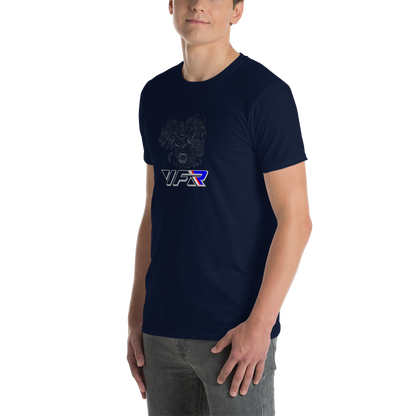 Kurzärmliges Unisex-T-Shirt