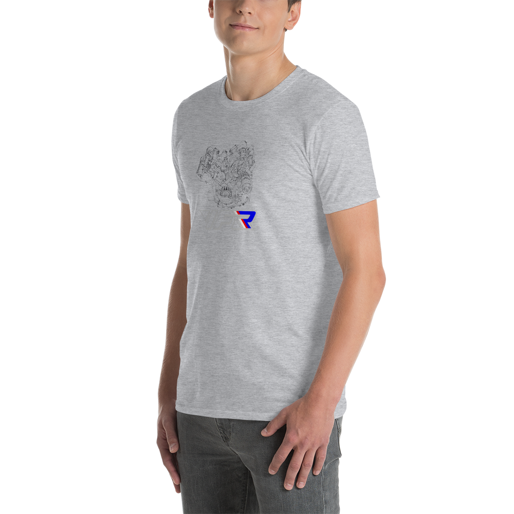 Kurzärmliges Unisex-T-Shirt