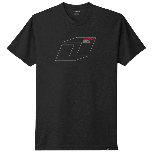 ONE IND T-SHIRT VECTOR BLK
