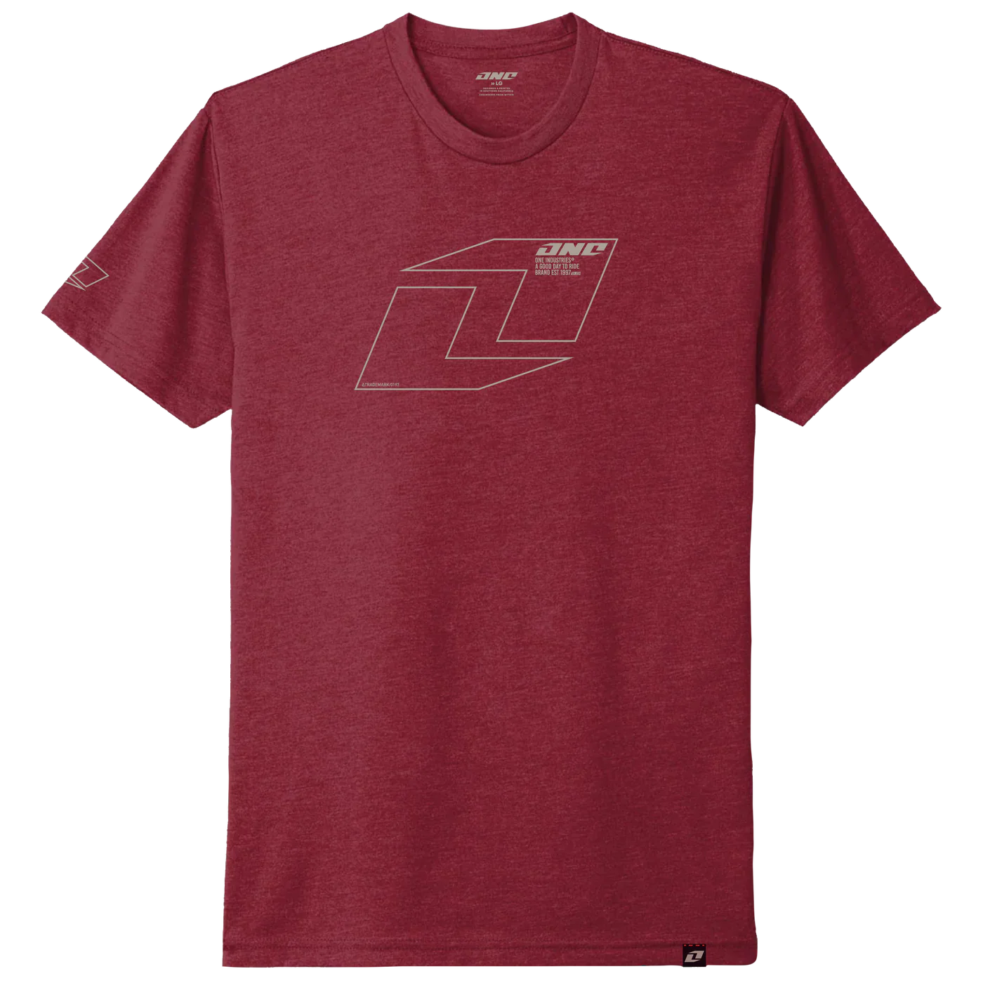 ONE IND YTH T-SHIRT VECTOR RED