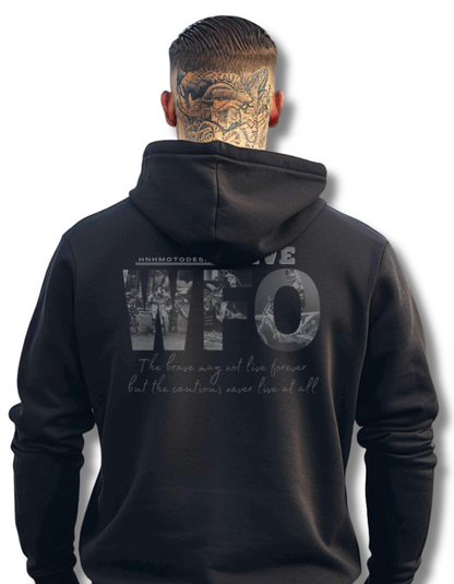 LIVE WFO BLACK HOODIE