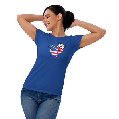 American Heart Nurse-Shirt für Damen