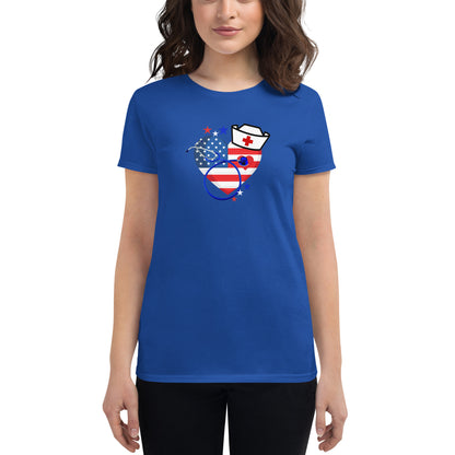 American Heart Nurse-Shirt für Damen