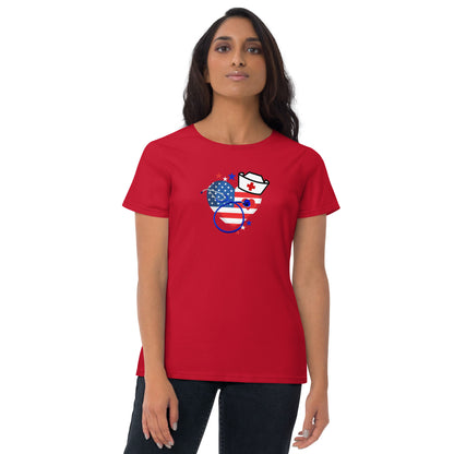 American Heart Nurse-Shirt für Damen