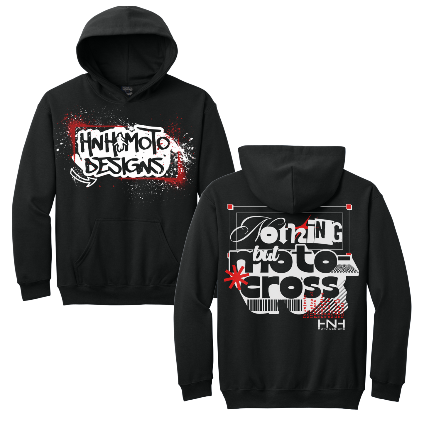 🏁 Nothing But Motocross Hoodie